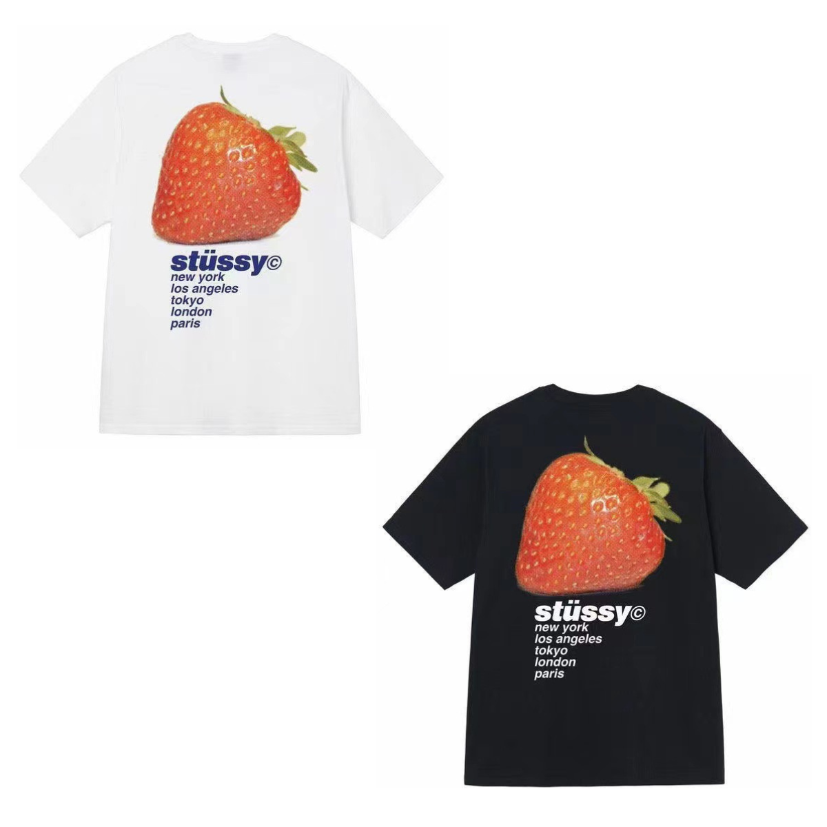 STUS. STRAWBERRY T-SHIRT