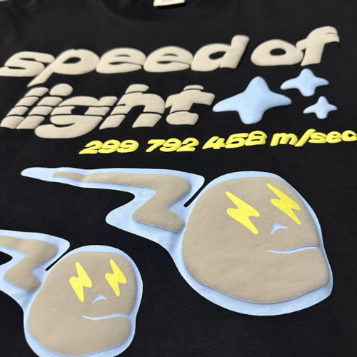 BROKEN PLAN. SPEED OF LIGHT T-SHIRT