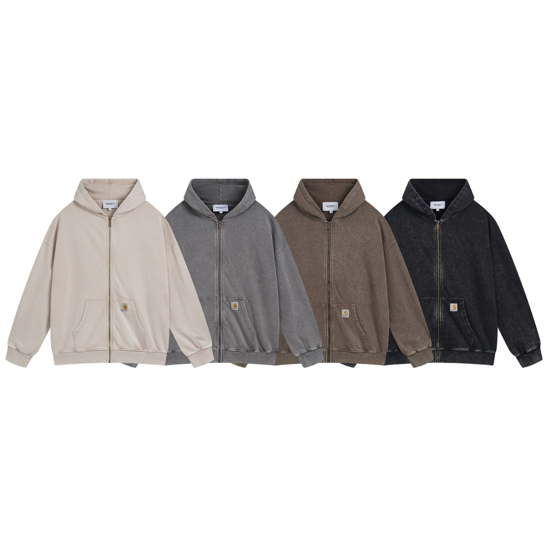 CARTT. ZIP UP HOODIE