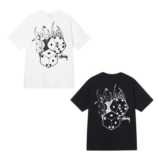 Stus. Fire Dice Tee