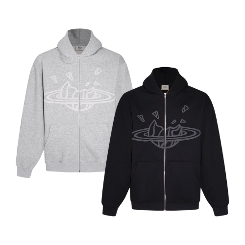 BROK. PLANET LOGO HOODIE
