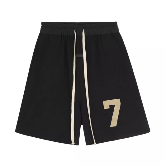 Fear 7 Logo Shorts Black