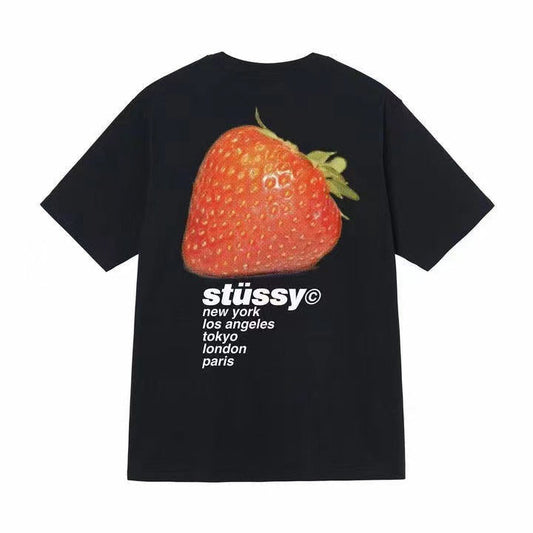 Sty Strawberry Tee Black *INSTANT SHIP*