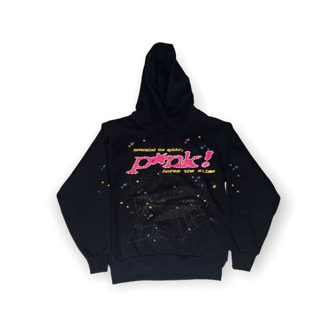 Spida P*NK Hoodie Black